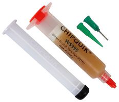 CHIP QUIK WS995 Solder Flux, Water Soluble, Lead Free Soldering, Syringe, 10 cc, 10 g