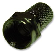 MULTICOMP PRO MC002855 RF / Coaxial Connector, F Coaxial, Straight Bulkhead Plug, Twist On, RG6/U