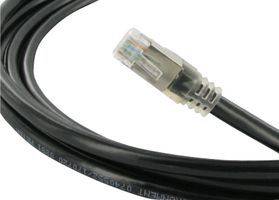 AMPHENOL PCD RJFSFTP5E0122 ENET CORD, CAT5E, RJ45 PLUG -PLUG, 4FT