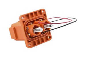 AMPHENOL SINE/TUCHEL ATHP042P08EL16-M1 2 POSITION EMC RECEPTACLE, FLANGE MOUNTI