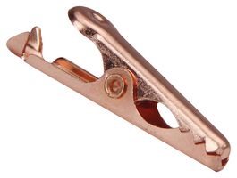 CAL TEST ELECTRONICS CTM-30C. MINIATURE ALLIGATOR, COPPER, 5A 02AH5909