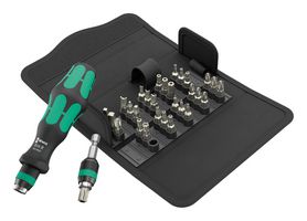 WERA - 5057114001 - BIT HOLDING SCREWDRIVER SET, 32 PIECES