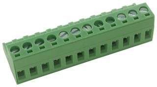 MULTICOMP EBH-12-D TERMINAL BLOCK, EUROSTYLE 12 POSITION 24