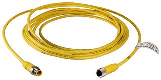LUMBERG AUTOMATION RST 5-RKT 5-612/5M SENSOR CORDSET, M12 5 POSITION MALE TO F