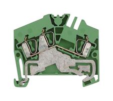 WEIDMULLER - 1770390000 - TERMINAL BLOCK, DIN RAIL, 3POS, 10AWG