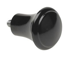 DAVIES MOLDING - 3004SM - KNOB, ROUND, THREADED, 26.67MM