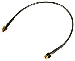 AMPHENOL RF 135101-02-12.00. COAXIAL CABLE ASSY, RG-174, 12IN, BLACK