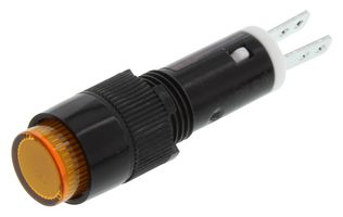 IDEC AP8M122-A LED PILOT INDICATOR, AMBER, 8MM, 24V