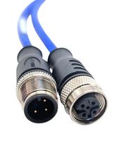 C83AC80M005 MUELLER ELECTRIC, CBL ASSY, 3P M8 PLUG-RCPT, 16.4 ...