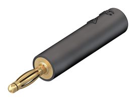 STAUBLI 24.0115-21 BANANA ADAPTER, 2MM PLUG, 4MM SOCKET, 10