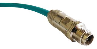 STEWART CONNECTOR BM-MAMM030M CABLE ASSY, 8P M12 PLUG-PLUG, 3M