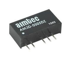 AIMTEC AM3D-0512DH30Z DC-DC CONV, 12V/-12V, 0.125A/-0.125A