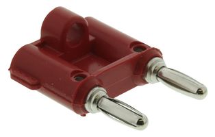 ABBATRON HH SMITH - 1675-102 - DUAL TEST ADAPTER, 15A, SCREW, RED