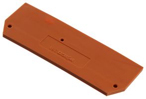 WAGO - 281-326. - END PLATE, RAIL MOUNTED TERMINAL BLOCK
