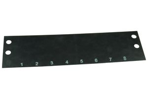 CINCH CONNECTIVITY SOLUTIONS - MS-8-142 - TERMINAL BLOCK MARKER, 1 TO 8, 14.3MM