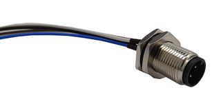 STEWART CONNECTOR SS-12000-011 SENSOR CORD, 4P M12 RCPT-FREE END