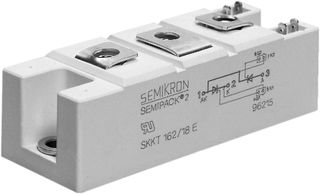SEMIKRON SKKH 162/16 E.. THYRISTOR MODULE, 160A, 1.6KV, A 22