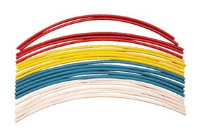 TWIN INDUSTRIES - HS015 - HEAT-SHRINK TUBING, 2:1, PO, 20PC, 1.5MM