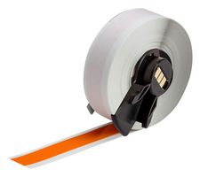 BRADY M6C-500-595-OR LABEL PRINTER TAPE, 0.5" X 50 , ORANGE