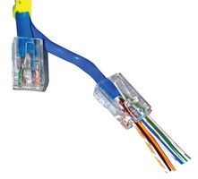BOMAR INTERCONNECT - 300566EZ - CAT5 RJ12 MODULAR PLUG, 6 POSITION, 1 PO