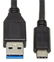EATON TRIPP LITE U428-20N USB CABLE, 3.1 TYPE C-3.0 A PLUG, 0.5M