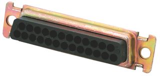 CINCH CONNECTIVITY SOLUTIONS DBU-25S-FO D SUB SHELL, SOCKET, 25 POSITION, STEEL
