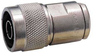 AMPHENOL RF - 082-61 - RF/COAXIAL N PLUG STR 50 OHM CLAMP/SOLDE