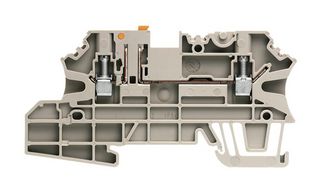 WEIDMULLER - 1143020000 - DIN RAIL TERMINAL BLOCK, 2POS, 12AWG