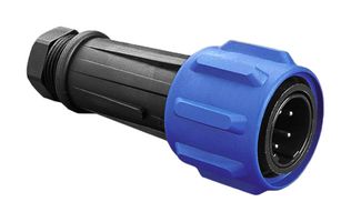 BULGIN LIMITED PX0911/10/P. CIRCULAR CONNECTOR, PLUG, 10POS, CABLE