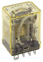 IDEC RH2B-ULD-DC24V. RELAY, DPDT, 110VAC, 30VDC, 10A