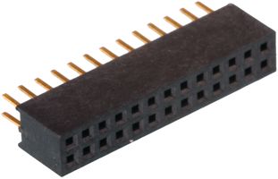 10122289-320000Tlf Board-Board Connector, Receptacle, 20 Position, 2Row