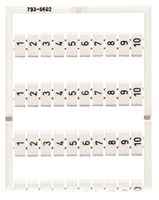 WAGO - 793-666 - TERMINAL BLOCK MARKER, 1 TO 50