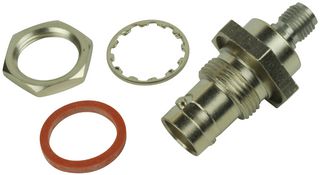 AMP - TE CONNECTIVITY 3284 2240 00 BULKHEAD ADAPTER, BNC JACK TO SMA JACK