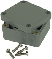 BUD INDUSTRIES - PN-1320-DG. - ENCLOSURE, JUNCTION BOX, PLASTIC, GRAY