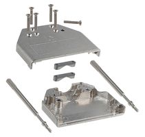 AMPHENOL COMMUNICATIONS SOLUTIONS 8655MH2511LF. D SUB HOOD, SIZE DB, METAL