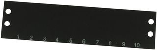 CINCH CONNECTIVITY SOLUTIONS MS-10-141 TERMINAL BLOCK MARKER, 1 TO 10, 11.13MM