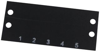 CINCH CONNECTIVITY SOLUTIONS - MS-5-141 - TERMINAL BLOCK MARKER, 1 TO 5, 11.13MM