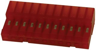 TE CONNECTIVITY - AMP 4-640440-1 WIRE-BOARD CONNECTOR RECEPTACLE 11 POSIT