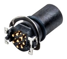 AMPHENOL LTW MSAS-08PMMT-EE8001. SENSOR CONNECTOR, M12, PLUG, 8POS, PANEL