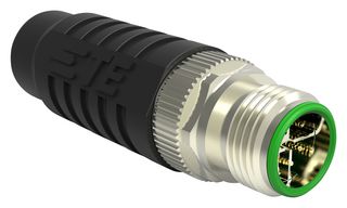 TE CONNECTIVITY 1-2315714-1 SENSOR CONNECTOR, M12, PLUG, 8POS, CABLE
