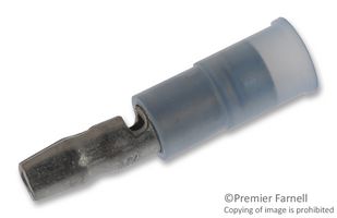 MOLEX DEL-19035-0012 TERMINAL, MALE BULLET, 3.96MM, CRIMP, BLUE