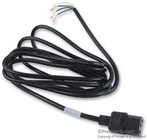 VOLEX - 17750 - POWER CORD, IEC60320C-13, 3M, 10A, BLACK