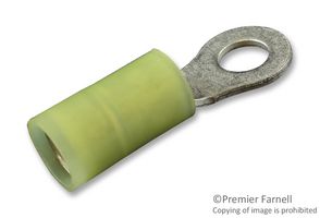 MOLEX - 19073-0170. - TERMINAL, RING TONGUE, #10, YEL, 10AWG
