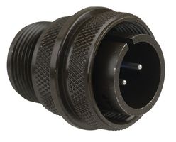 AMPHENOL INDUSTRIAL 97-3106A-16S-4P CIRCULAR CONNECTOR PLUG SIZE 16S, 2 POSI