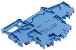WAGO - 2202-2709 - TERMINAL BLOCK, DIN RAIL, 4POS, 22-12AWG
