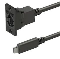 SWITCHCRAFT/CONXALL NHUSB31CFCMB USB CABLE, TYPE C RCPT- PLUG, 3