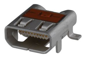 MOLEX 46765-2001. CONNECTOR, HDMI, RECEPTACLE, 19 POSITION