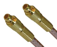AMPHENOL RF - 265101-01-12.00 - RF COAX CABLE, RG316, MMCX PLUG, 305MM