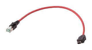 HARTING 33480147825005 ENET CABLE, IX A PLUG-RJ45 PLUG, 500MM
