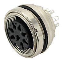 AMPHENOL SINE/TUCHEL C091 11G012 000 2 CIRCULAR CONNECTOR, RCPT, 12POS, PANEL